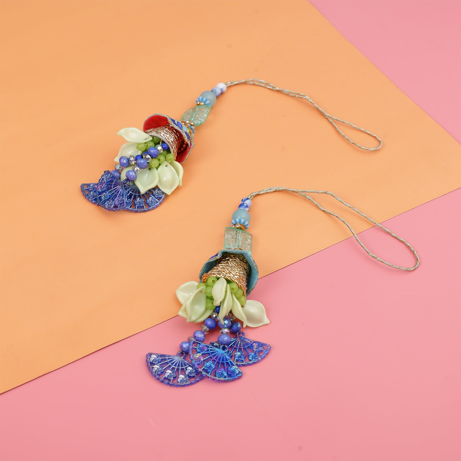 Traditional Blue Lumba Rakhi Pack of 2