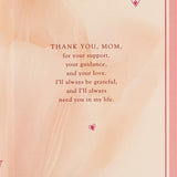 A Mother's Love Greeting Card With Mug And Chocolate