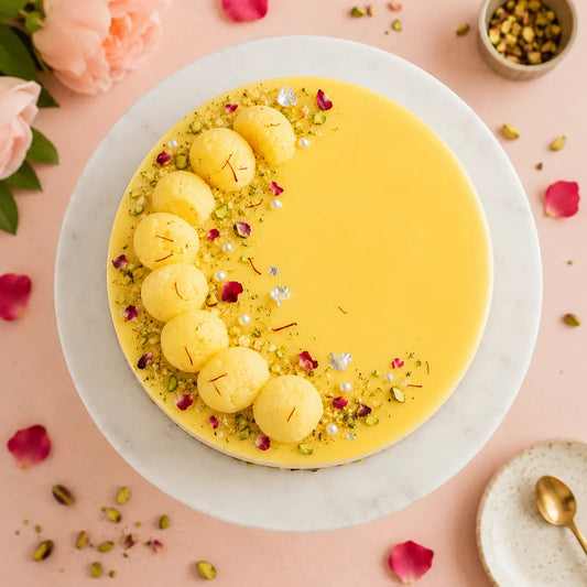 Rasmalai Rabdi Celebration Cream Cake