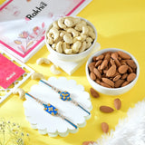 Elegant Bhai Rakhi with Almond & Cashew