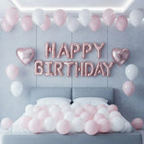 Blush Pink Romantic Bedroom Birthday Decor