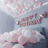 Blush Pink Romantic Bedroom Birthday Decor