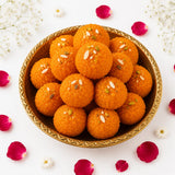 Set of 4 Ganesha & Mauli Rakhi with Motichoor Laddoo | Divine Rakhi Family Set