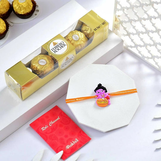 Glorious Kids Rakhi with Ferrero Rocher