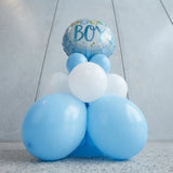 Baby Boy Foil Balloon Stand Decor