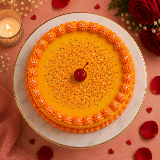Golden Glow Butterscotch Nostalgia Cake