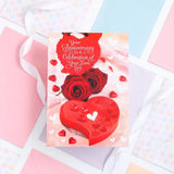 For My Loving Husband On Anniversary Greeting Card With Chocolate