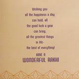 Pack Of 3 Dear Brother Raksha Bandhan Greeting Card With Envelope