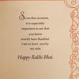 Pack Of 3 Celebrations Raksha Bandhan Greeting Card With Envelope