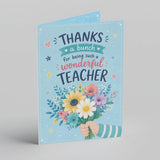 Happy Teachers' Day #1 Teacher Photo Personalised Greeting Card