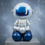 Astronaut Theme Foil Balloon Stand Decor