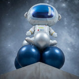 Astronaut Theme Foil Balloon Stand Decor