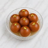 Set of 2 Meenakari Rakhi with Festive Indian Sweets | Handcrafted Artisan Rakhi Gift