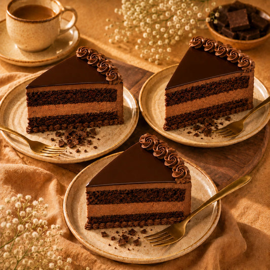 Royal Chocolate Truffle Cream Cake