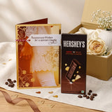 Anniversary Wishes For a Special Couple Greeting Card With Chocolate