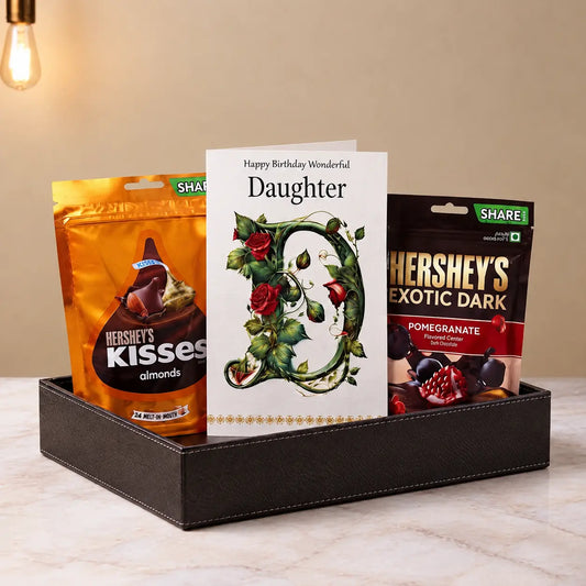Birthday Card For Your Wonderful Daughter With Hershey's
