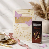 Create Beautiful Memories Anniversary Greeting Card With Chocolate