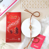 Delightful Rakhi with Lindt Lindor Chocolate