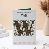 Anniversary Wishes For My Wife Greeting Card With Chocolate