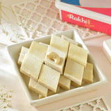 Exquisite Rakhi with Kaju Katli