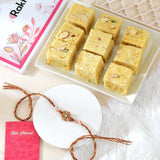 Whimsical Rakhi with Soan Papdi