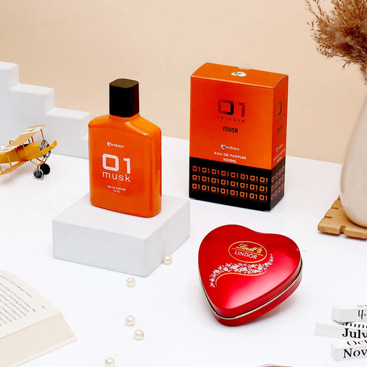 Lindt Chocolate and Archies Musk Perfume