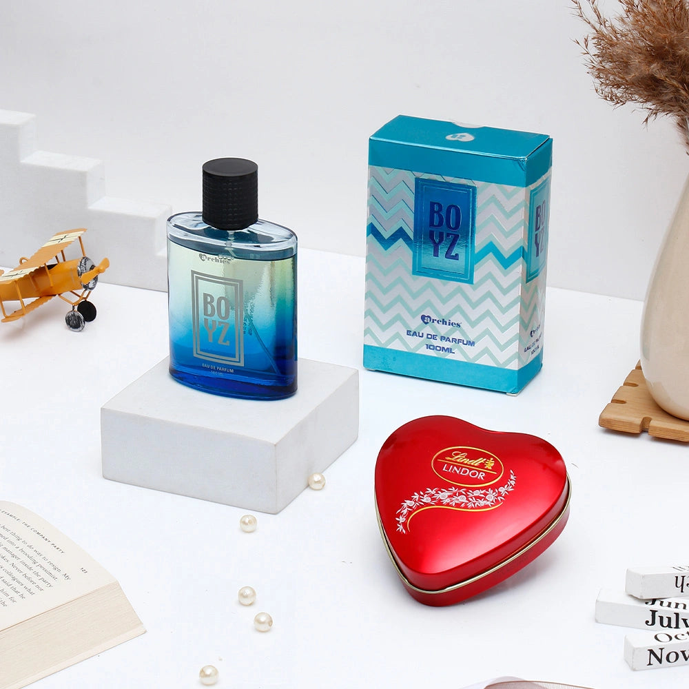 Lindt Chocolate and Archies Boyz Perfume