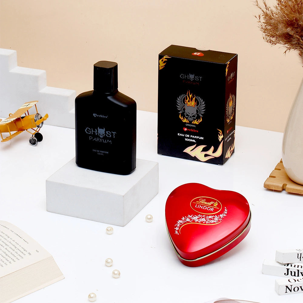 Lindt Chocolate and Archies Ghost Perfume