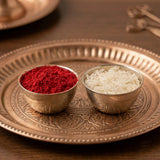 Traditional Rudraksh Rakhi With Motichoor Ladoo