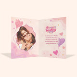 Heart BalloonsDaughter's Day Personalised Card