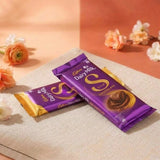 Rudraksha Rakhi With Cadbury Silk Chocolates