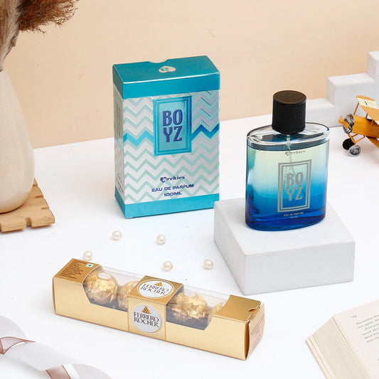 Ferrero Rocher - 50 GM and Archies Boyz Perfume