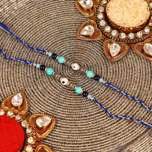 Evil Eye Rakhi Set of 2