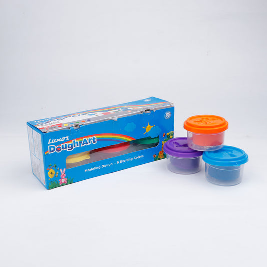 Luxor Dough Art Kit 6 Colours