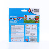 Luxor Doodles Plastic Crayons Triangular Grip