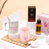 IKYK Tobaco Oud Perfume With Couple Mug