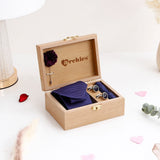 IKYK Perfume Gift Set With Premium Blue Tie Set