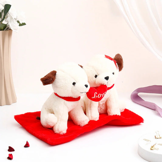 Sweet Heart Couple Puppies