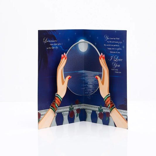 Love you Forever Karva Chauth Greeting Card