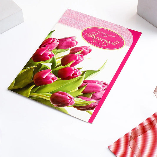 Warm Wishes On Your Farewell Greeting Card