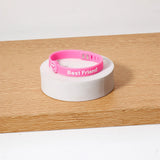 Archies Friendship Scrapbook & Pink Silicone Bracelet Set