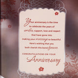 Anniversary Wishes Wonderful Couple Greeting Card