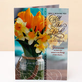 Wishing You All The Luck Greeting Card