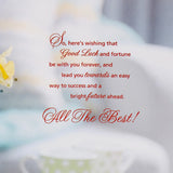 Wishing You All The Luck Greeting Card
