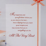 Whishing You Good Luck Greeting Card