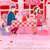 For My Loving Husband On Anniversary Greeting Card
