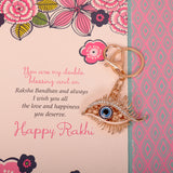 Sacred Evil Eye Keychain With Greeting Card
