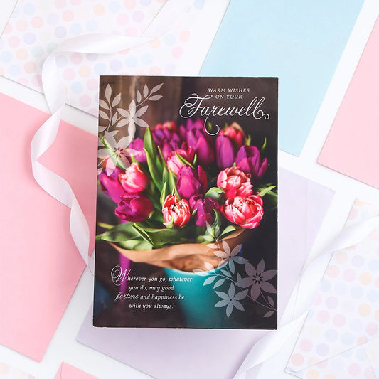 Wishes On Your Farewell Greeting Card