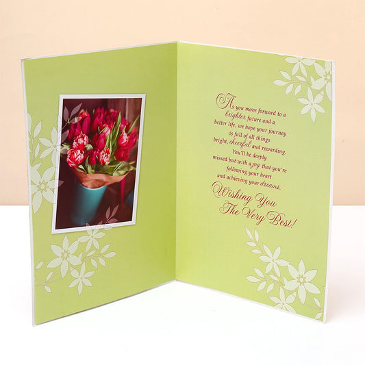 Wishes On Your Farewell Greeting Card