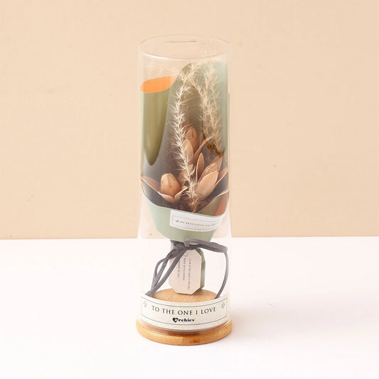 Archies To The One I Love Dried Flower Dome